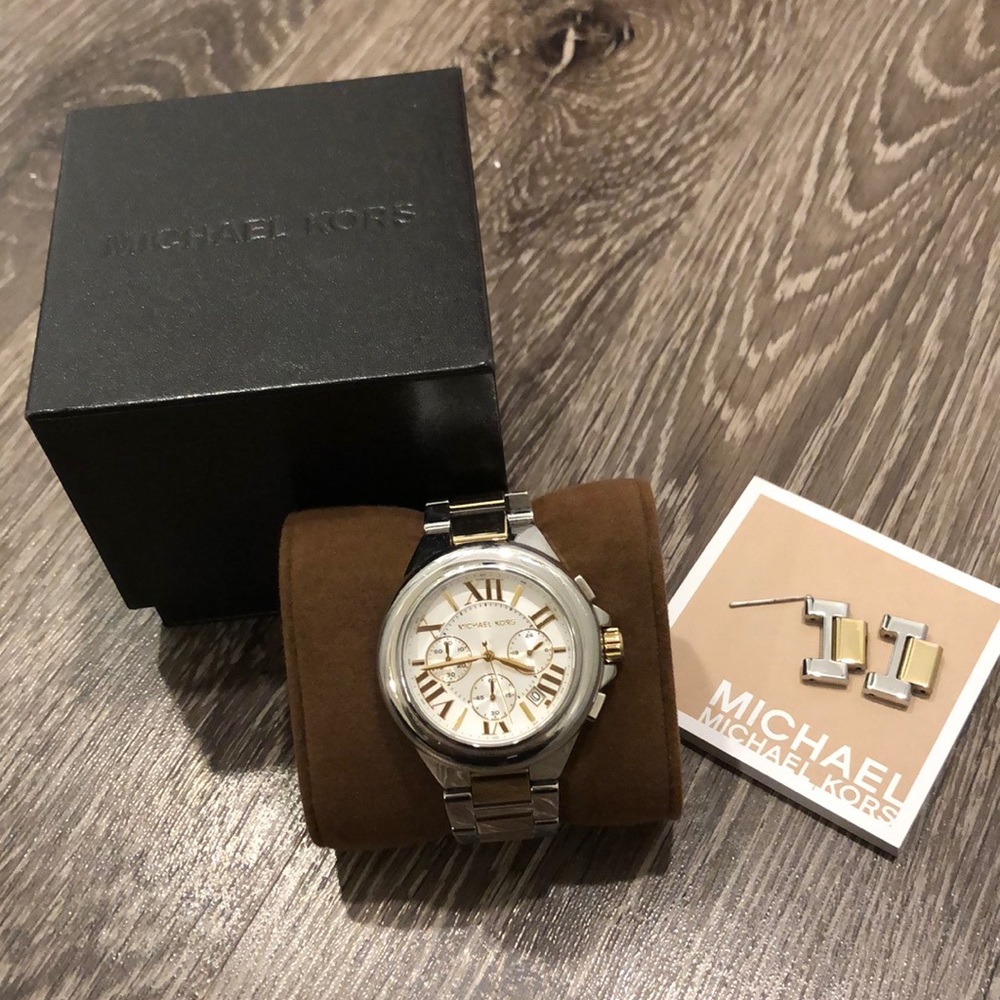 Silver and Gold MICHAEL Michael Kors Watch